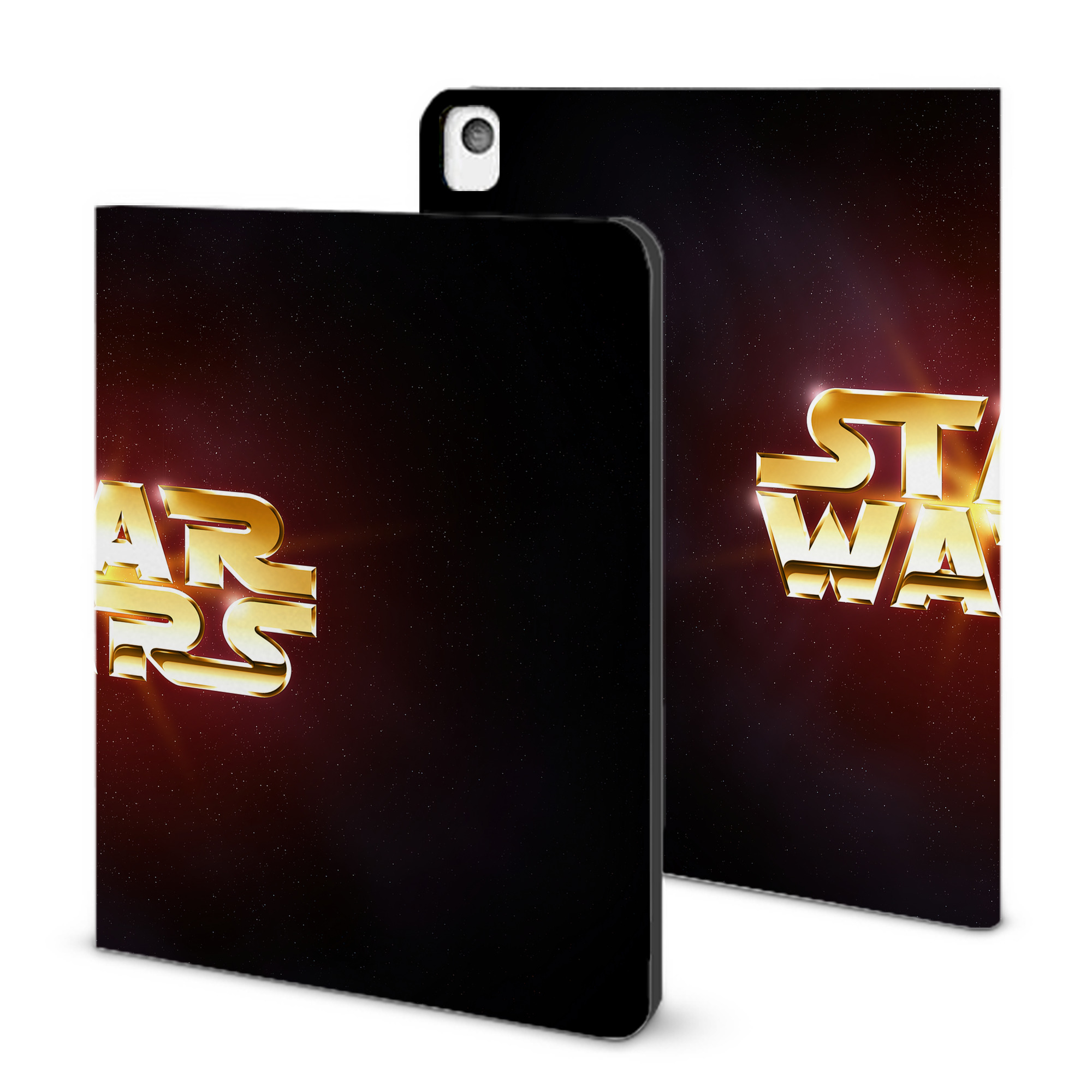 （画像用） スター・ウォーズ Star Wars IPadケース ペンホルダー付き ブックスタイルデザイン
